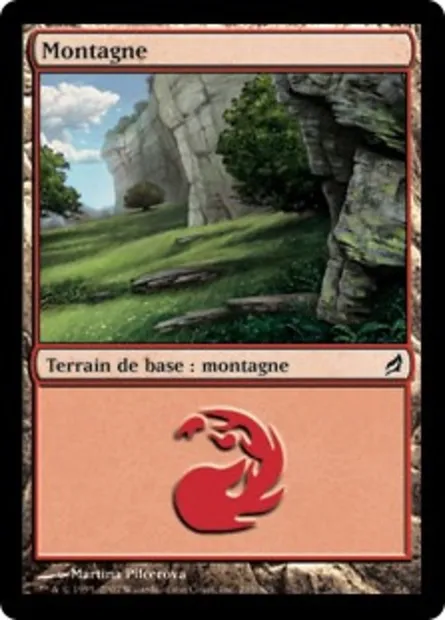 Montagne, carte Magic LRW 295 — extension Lorwyn
