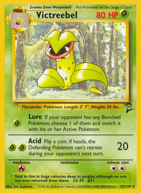 Empiflor, carte Pokémon B2 32 — extension Base Set 2