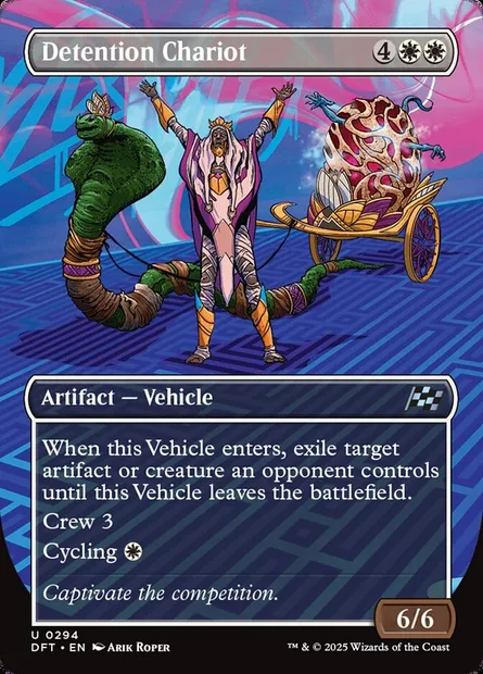 Detention Chariot, Magic card DFT 294 — Aetherdrift set