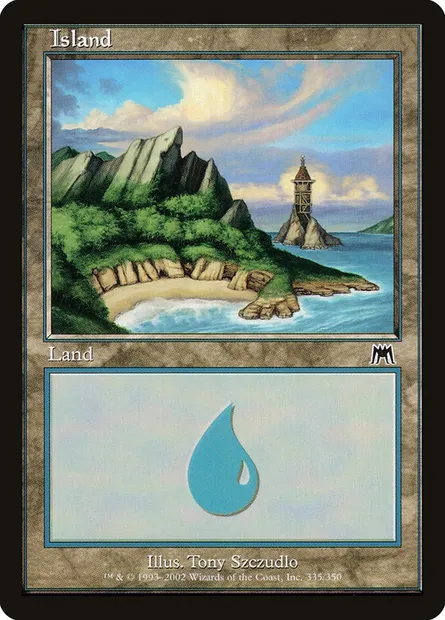 Île, carte Magic ONS 335 — extension Carnage
