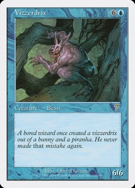 Vizzerdrix, Magic card 7ED 110 — Seventh Edition set