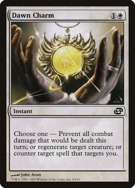 Dawn Charm, Magic card PLC 4 — Planar Chaos set
