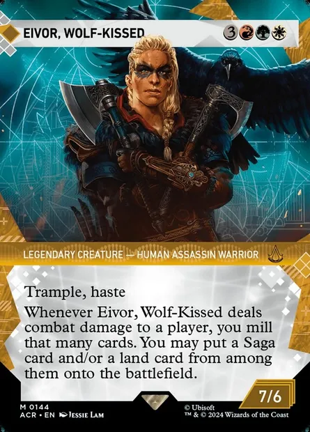 Eivor, Wolf-Kissed, Magic card ACR 144 — Assassin's Creed set