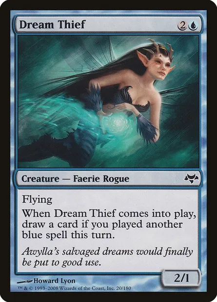 Dream Thief, Magic card EVE 20 — Eventide set