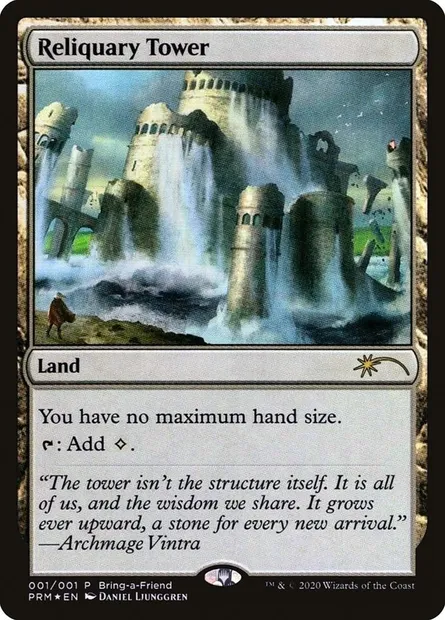 Reliquary Tower, Magic card PLG20 1 — Love Your LGS 2020 set