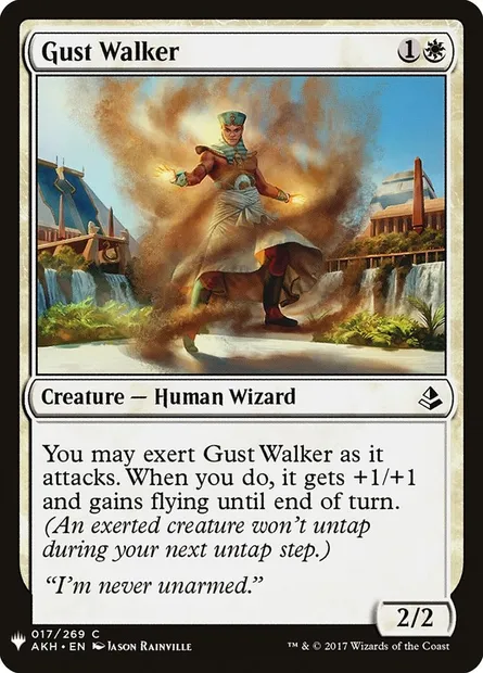 Gust Walker, Magic card PLST AKH-17 — The List set