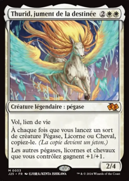Thurid, jument de la destinée, carte Magic J25 33 — extension Foundations Jumpstart