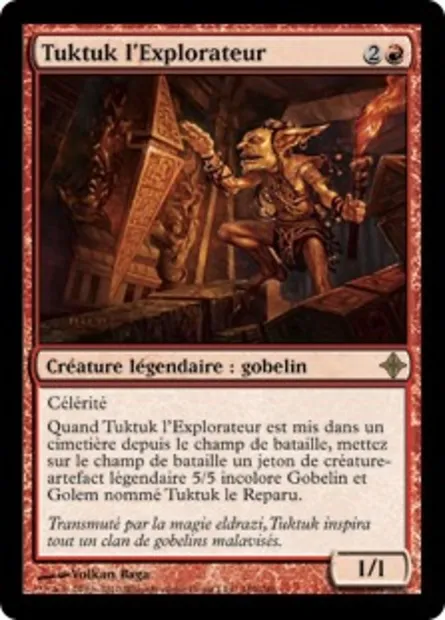 Tuktuk l'Explorateur, carte Magic ROE 169 — extension L'ascension des Eldrazi