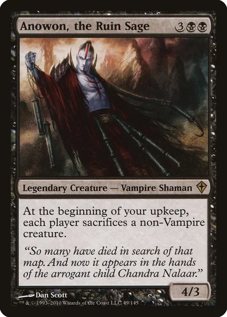 Anowon, the Ruin Sage, Magic card WWK 49 — Worldwake set