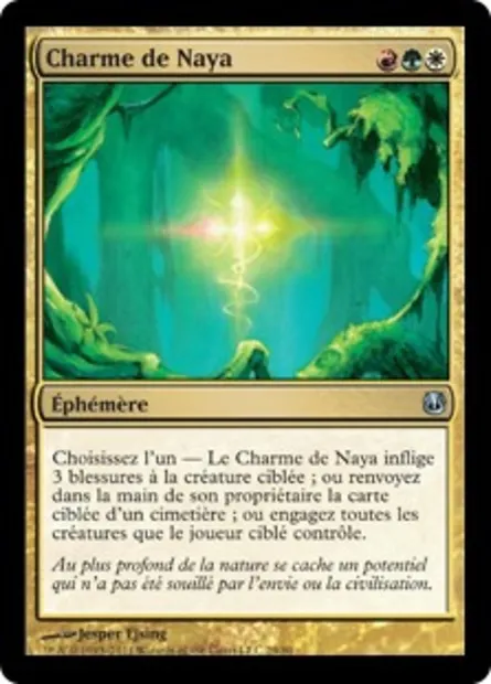 Charme de Naya, carte Magic DDH 29 — extension Duel Decks: Ajani vs. Nicol Bolas