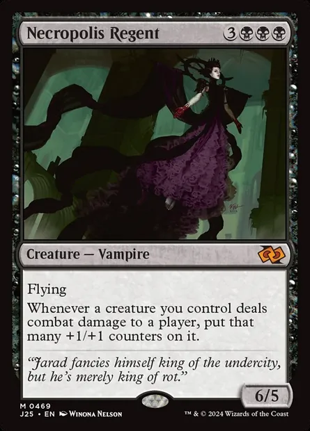 Necropolis Regent, Magic card J25 469 — Foundations Jumpstart set