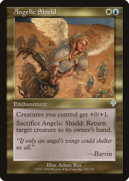 Angelic Shield, Magic card INV 228 — Invasion set