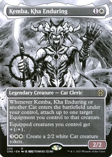Kemba, Kha Enduring, Magic card ONE 330 — Phyrexia: All Will Be One set