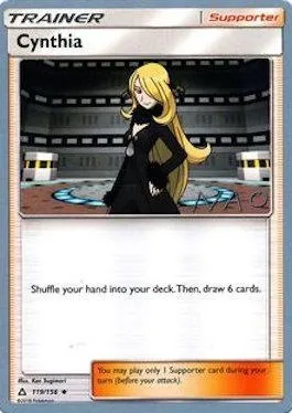 Cynthia, carte Pokémon WCD18 119-2 — extension World Championship Decks 2018