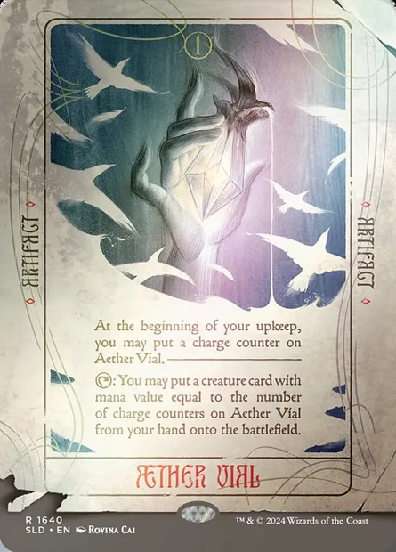 Fiole d'Éther, carte Magic SLD 1640★ — extension Secret Lair Drop