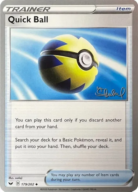 Rapide Ball, carte Pokémon WCD22 179 — extension World Championship Decks 2022