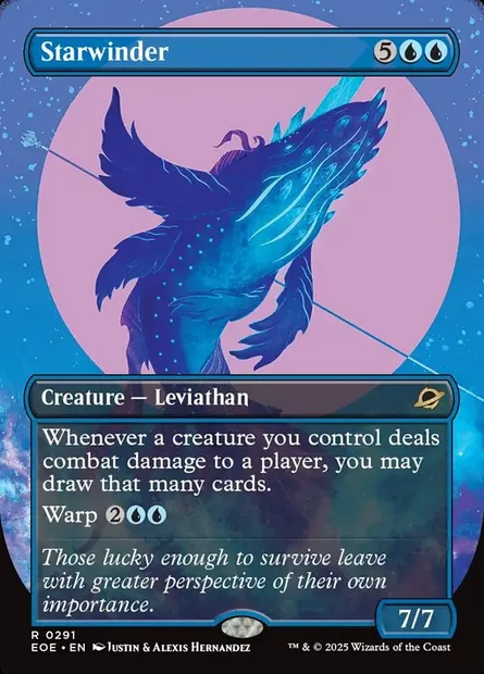Starwinder, Magic card EOE 291 — Edge of Eternities set