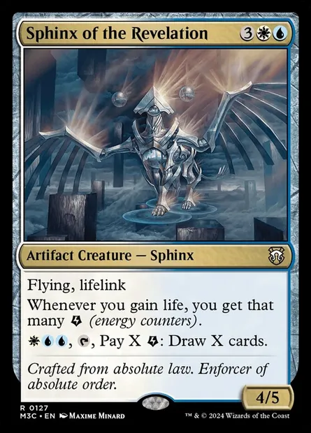 Sphinx of the Revelation, Magic card M3C 127 — Modern Horizons 3 Commander set