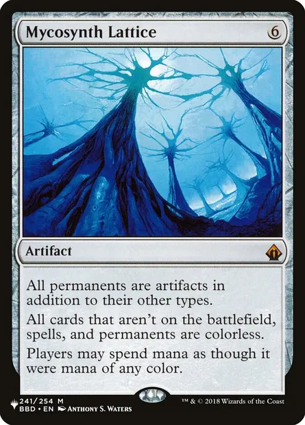 Mycosynth Lattice, Magic card PLST BBD-241 — The List set