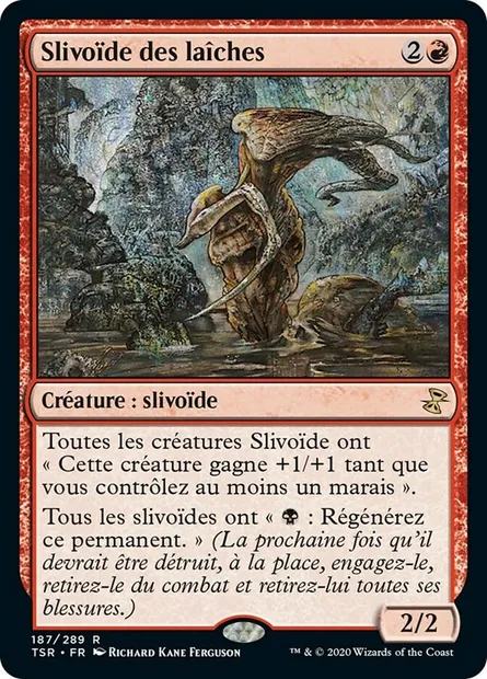 Slivoïde des laîches, carte Magic TSR 187 — extension Spirale Temporelle Remastered