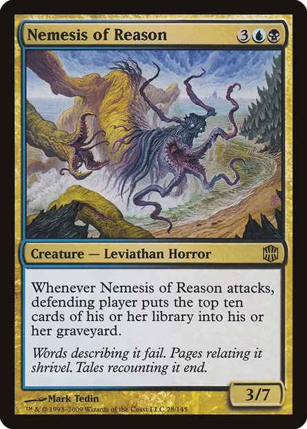 Nemesis of Reason, Magic card ARB 28 — Alara Reborn set