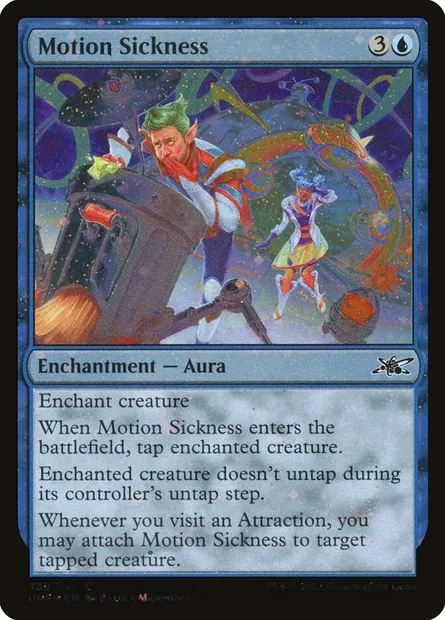 Motion Sickness, Magic card UNF 339 — Unfinity set
