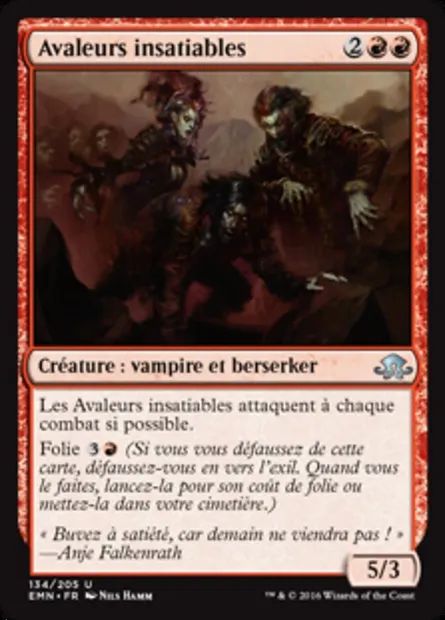 Avaleurs insatiables, carte Magic EMN 134 — extension La lune hermétique
