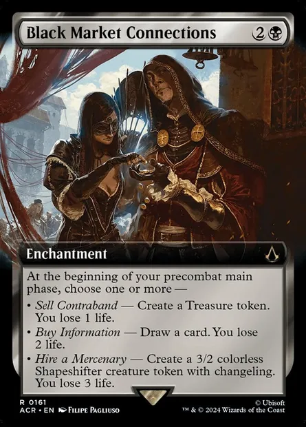Black Market Connections, Magic card ACR 161 — Assassin's Creed set