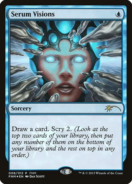 Serum Visions, Magic card F15 8 — Friday Night Magic 2015 set