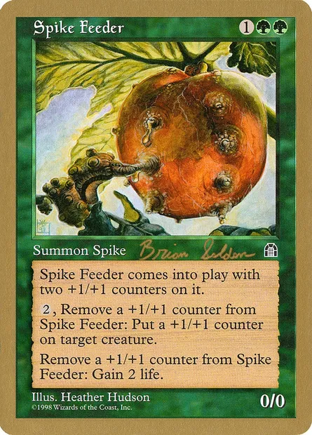 Spike Feeder, Magic card WC98 bs118 — World Championship Decks 1998 set