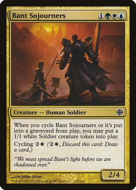 Bant Sojourners, Magic card ARB 125 — Alara Reborn set