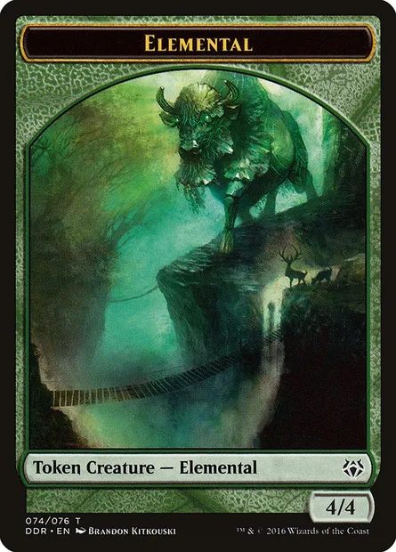 Elemental, carte Magic DDR 74 — extension Duel Decks: Nissa vs. Ob Nixilis