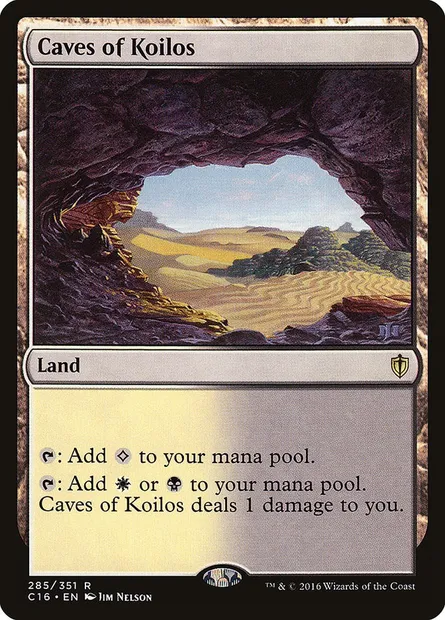 Caves of Koilos, Magic card C16 285 — Commander 2016 set