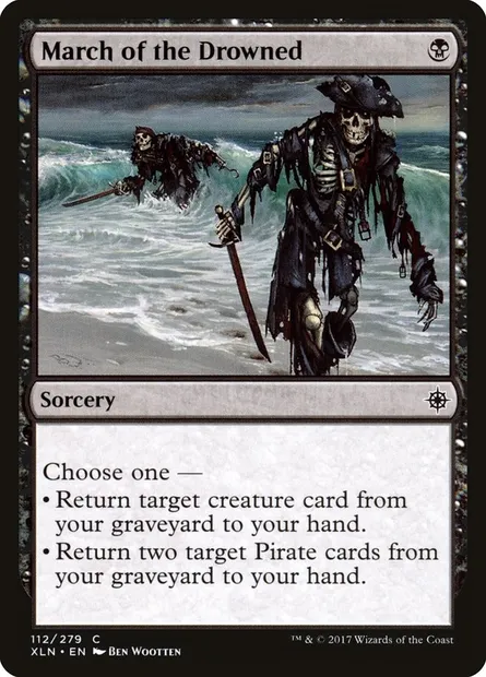 March of the Drowned, Magic card XLN 112 — Ixalan set