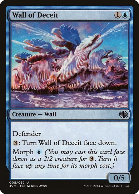 Mur de forfaiture, carte Magic JVC 5 — extension Duel Decks Anthology: Jace vs. Chandra