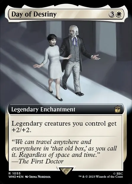 Jour de la Destinée, carte Magic WHO 1055 — extension Doctor Who