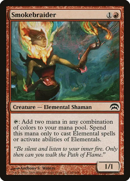 Smokebraider, Magic card HOP 66 — Planechase set