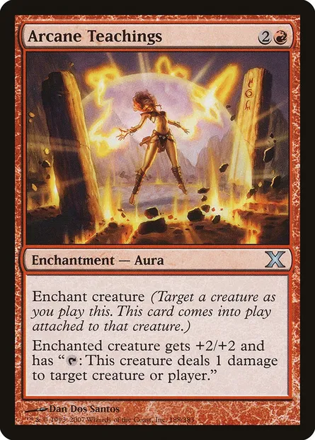 Arcane Teachings, Magic card 10E 188 — Tenth Edition set