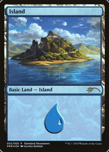Island, Magic card PSS3 2 — M19 Standard Showdown set