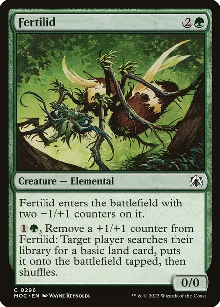 Fertilid, Magic card MOC 296 — March of the Machine Commander set