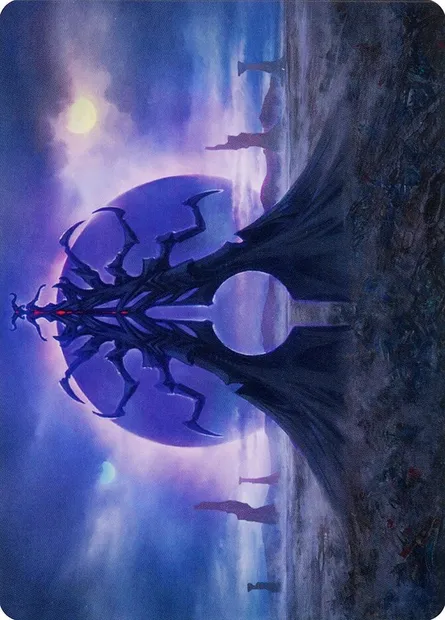 Black Sun's Twilight // Black Sun's Twilight, carte Magic AONE 19 — extension Phyrexia: All Will Be One Art Series