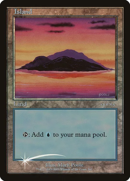 Île, carte Magic PAL02 1 — extension Arena League 2002