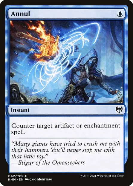 Annul, Magic card KHM 42 — Kaldheim set