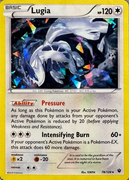 Lugia, carte Pokémon TDX 078 — extension Theme Deck & Blisters Exclusives