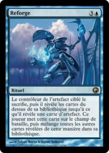 Reforge, carte Magic SOM 43 — extension Cicatrices de Mirrodin