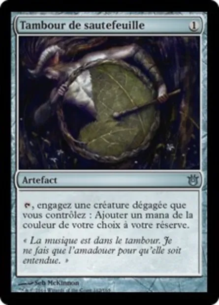 Tambour de sautefeuille, carte Magic BNG 162 — extension Créations divines