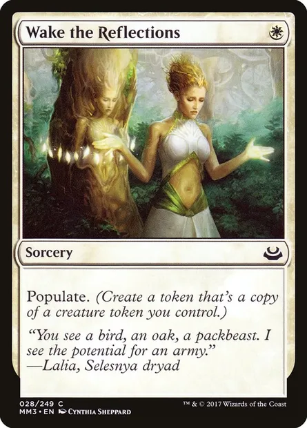 Éveil des reflets, carte Magic MM3 28 — extension Modern Masters 2017