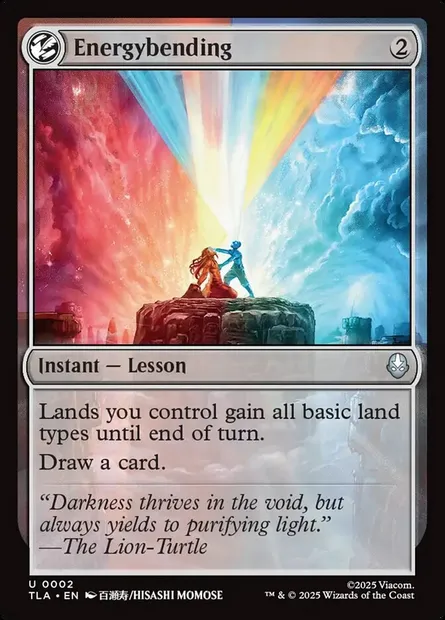 Energybending, Magic card TLA 2 — Avatar: The Last Airbender set