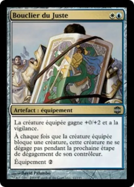 Bouclier du Juste, carte Magic ARB 11 — extension La Renaissance d'Alara