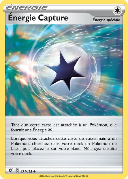 Énergie Capture, carte Pokémon RCL 171 — extension Clash des Rebelles
